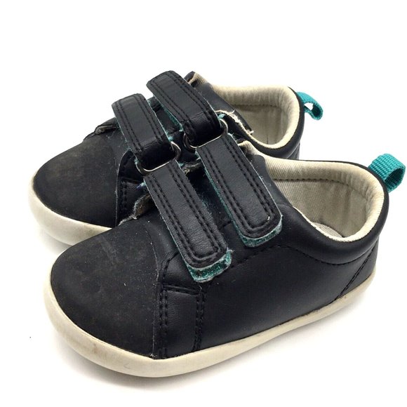 Ten Little Shoes Ten Little Leather Everyday Original Navy Blue